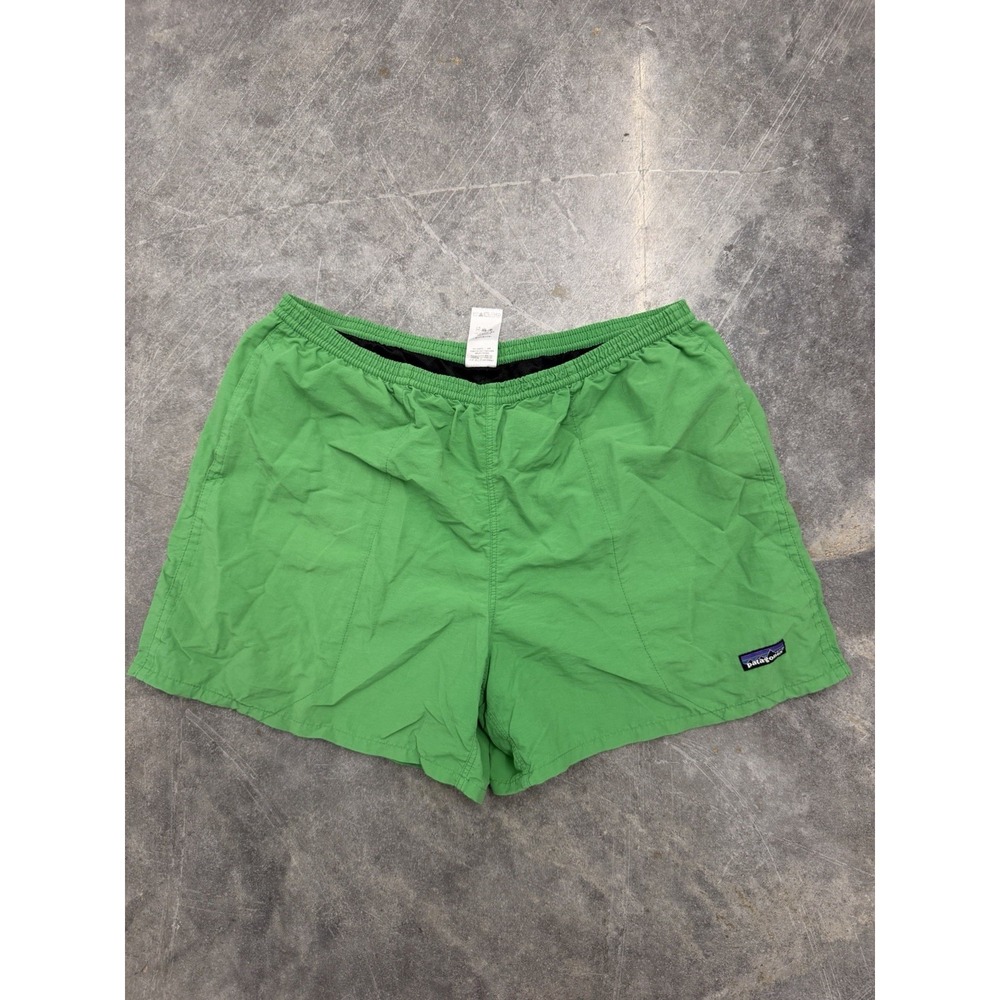 Mens Patagonia Baggies 4" Multifunctional Nylon Mesh Inner XL Fade Green